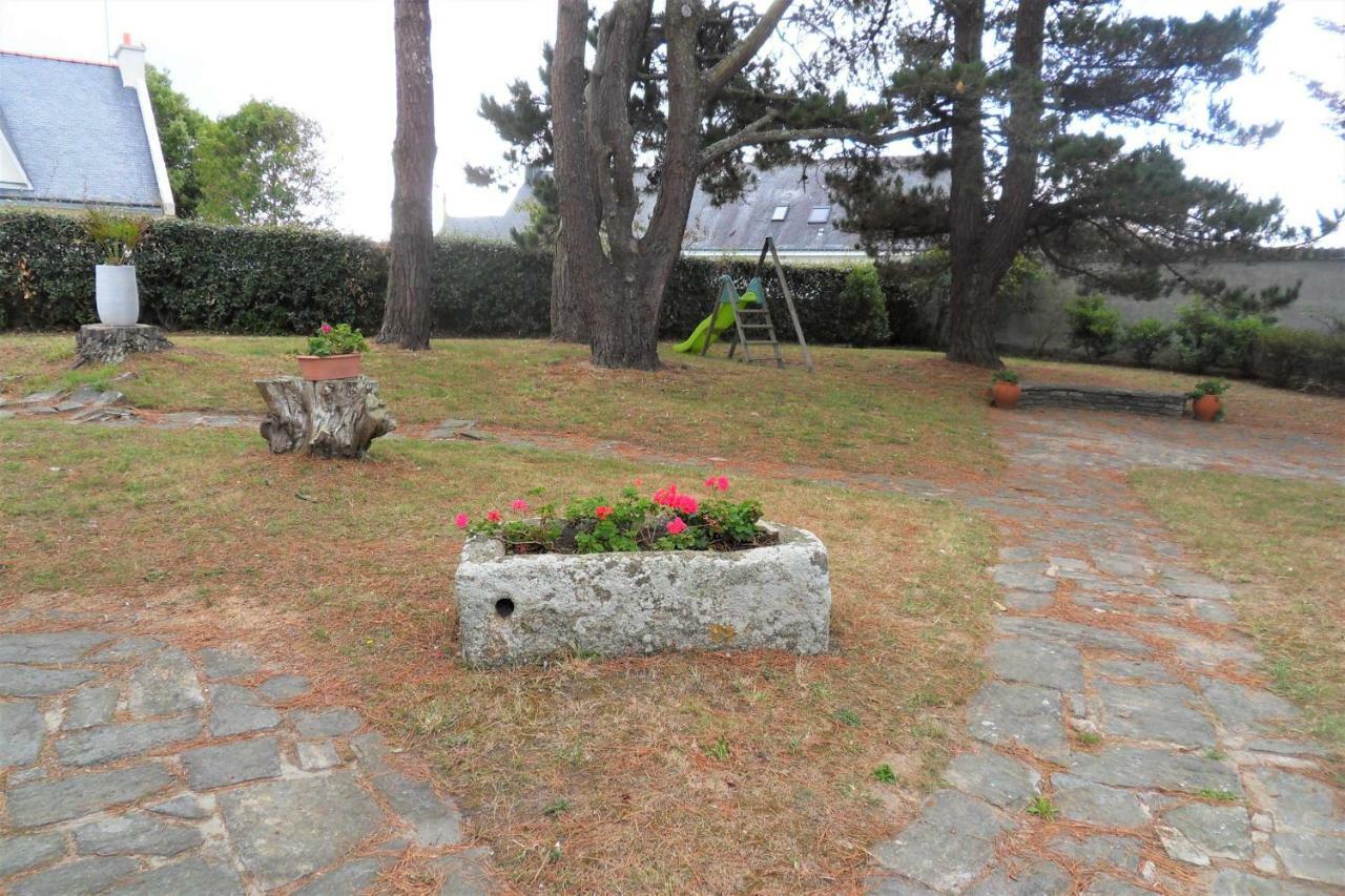 Maison 7 Personnes Avec Grand Jardin - Proche Plage - Argantel Ploemeur Esterno foto